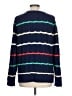 Lands' End 100% Cotton Stripes Blue Pullover Sweater Size L - photo 2