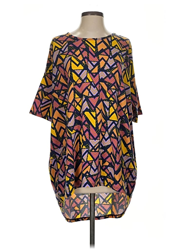 Pre-owned Lularoe Kimono In Yellow