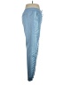Athleta 100% Nylon Chevron-herringbone Blue Casual Pants Size 14 (tall) - photo 4