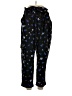 POPSUGAR 100% Polyester Print Black Casual Pants Size XL - photo 1