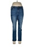 J.Jill Solid Blue Jeans Size 10 - photo 1