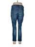 J.Jill Solid Blue Jeans Size 10 - photo 2