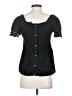 Madewell Black Short Sleeve Top Size S - photo 2