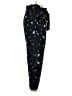 POPSUGAR 100% Polyester Print Black Casual Pants Size XL - photo 4