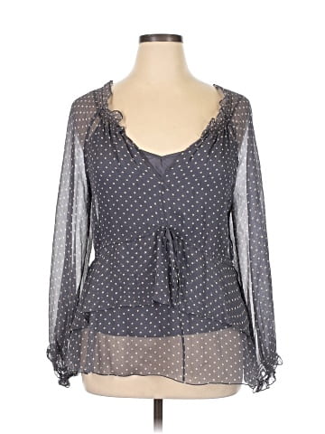 Rebecca Taylor Long Sleeve Silk Top (view 1)