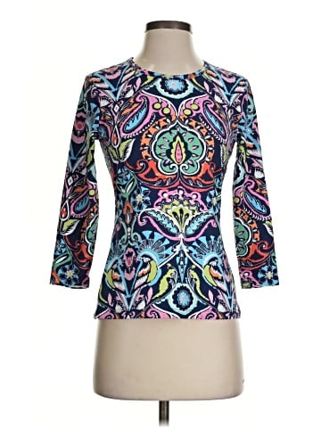 J. McLaughlin 3/4 Sleeve Top (view 1)