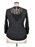 No Boundaries Gray 3/4 Sleeve Top Size XXL - photo 2
