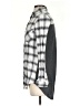 Massini Plaid Silver Long Sleeve Button-Down Shirt Size S - photo 5