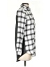 Massini Plaid Silver Long Sleeve Button-Down Shirt Size S - photo 4