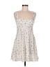Zara Hearts Ivory Casual Dress Size M - photo 1