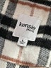 Kensie 100% Polyester Plaid White Coat Size L - photo 6
