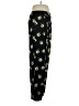 Xhilaration 100% Polyester Floral Black Casual Pants Size XL - photo 4