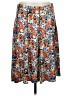 Unbranded Floral Blue Orange Casual Skirt Size M (estimated) - photo 1