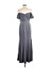 MARCHESA notte Silver Cocktail Dress Size 12 - photo 2