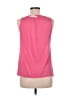 Kenneth Cole REACTION 100% Polyester Pink Sleeveless Blouse Size M - photo 2