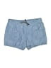 Point Sur 100% Cotton Chevron-herringbone Blue Shorts Size M - photo 1