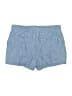 Point Sur 100% Cotton Chevron-herringbone Blue Shorts Size M - photo 2