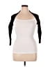 Shein 100% Acrylic White Black Shrug One size - photo 1
