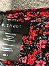 B. Smart 100% Rayon Floral Red Cocktail Dress Size 5 - photo 7