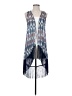 Love on a Hanger 100% Polyester Blue Cardigan Size S - photo 1