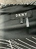 DKNY 100% Polyester Graphic Gray Casual Dress Size 8 - photo 4