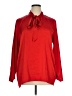 Chaus Red Long Sleeve Blouse Size XL - photo 1