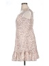 Unbranded 100% Polyester Hearts Tan Cocktail Dress Size XL - photo 5