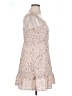 Unbranded 100% Polyester Hearts Tan Cocktail Dress Size XL - photo 4