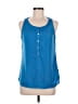 Kenneth Cole REACTION 100% Polyester Blue Tank Top Size M - photo 1