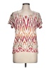 Chico's Orange Short Sleeve Blouse Size Lg (2) - photo 1