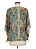 Unbranded Paisley Teal 3/4 Sleeve Blouse Size S - photo 2