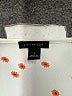 Ann Taylor 100% Polyester Hearts White Short Sleeve Blouse Size S - photo 7