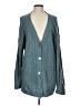 Just Fab Teal Cardigan Size L - photo 1