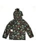 Mick Mack Ltd 100% Polyester Print Black Windbreaker Size 6 - photo 2