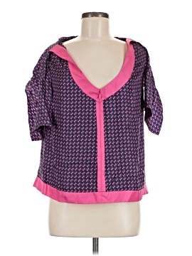Marc By Marc Jacobs 3/4 Sleeve Silk Top
