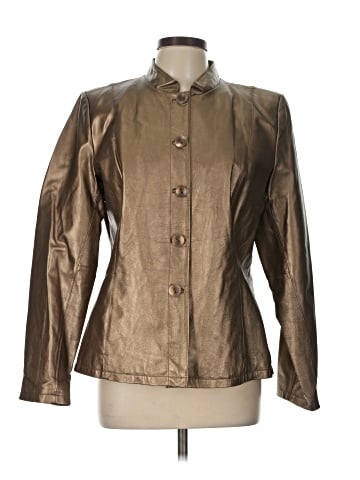 Dialogue Leather Jacket (view 1)