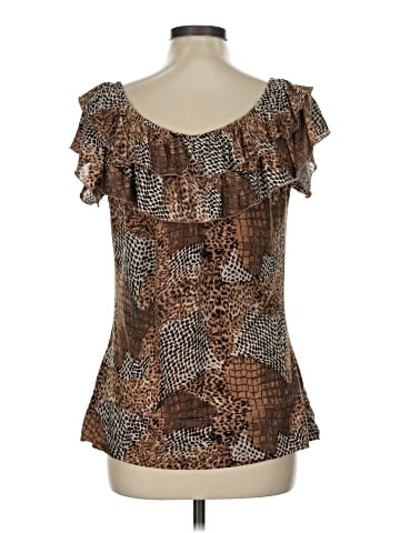Essentials Short Sleeve Blouse (view 2)