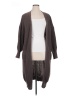 Unbranded 100% Polyester Brown Cardigan Size XL - photo 1