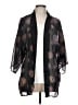 Mudd 100% Polyester Black Kimono Size L (estimated) - photo 1