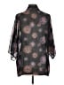 Mudd 100% Polyester Black Kimono Size L (estimated) - photo 2