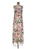 Old Navy 100% Polyester Tropical Pink Casual Dress Size M - photo 1