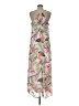 Old Navy 100% Polyester Tropical Pink Casual Dress Size M - photo 2