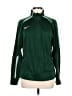 Nike 100% Polyester Green Track Jacket Size M - photo 1