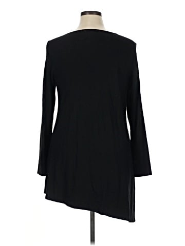 Joan Vass 3/4 Sleeve T-Shirt (view 2)
