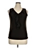 DressBarn Black Sleeveless Blouse Size XL - photo 1
