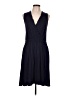 Spense Solid Blue Casual Dress Size L (petite) - photo 1