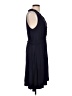 Spense Solid Blue Casual Dress Size L (petite) - photo 4