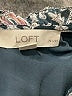Ann Taylor LOFT 100% Polyester Paisley Gray Casual Dress Size XS (petite) - photo 7