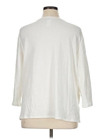Alfred Dunner 3/4 Sleeve Top (view 2)