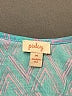 Pixley 100% Rayon Teal Sleeveless Blouse Size M - photo 7